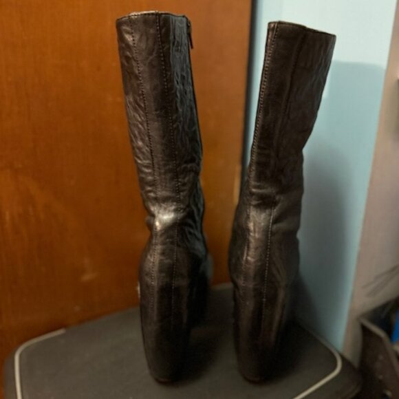 Gee Wa Wa Fatales THE CLAW - Clog Platform Boots – Vintage early mid aughts - Picture 11 of 16